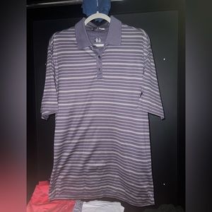 Tiger Woods Golf Polo Grey Blue